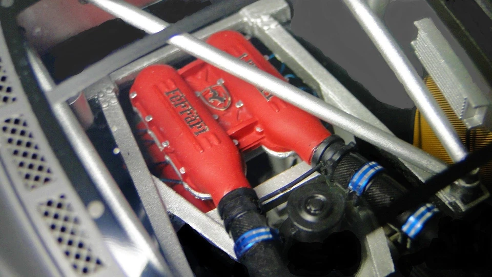 RARE1 18BBR FERRARI Race Car Custom Built F430Le Mans Racing Classic Carousel BK - Image 3 of 4