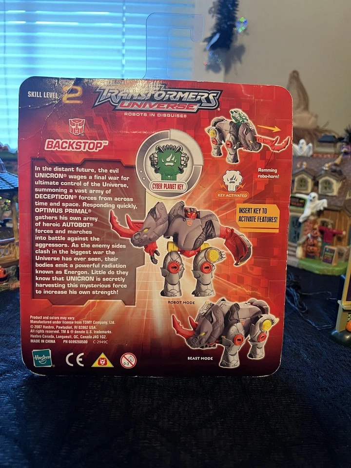 Transformers Universe Robots in Disguise Backstop Hasbro 2007 Hard to Find - Image 2 of 2