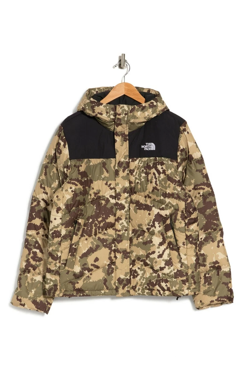 Men's Camo Print Water Repellent Insulated Jacket