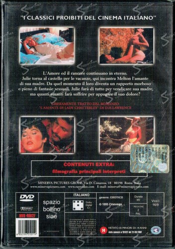LA FIGLIA DI LADY CHATTERLEY 1995 EMANUELE GLISENTI SOLANGE COUSSEAU DVD NUOVO - Picture 4 of 4