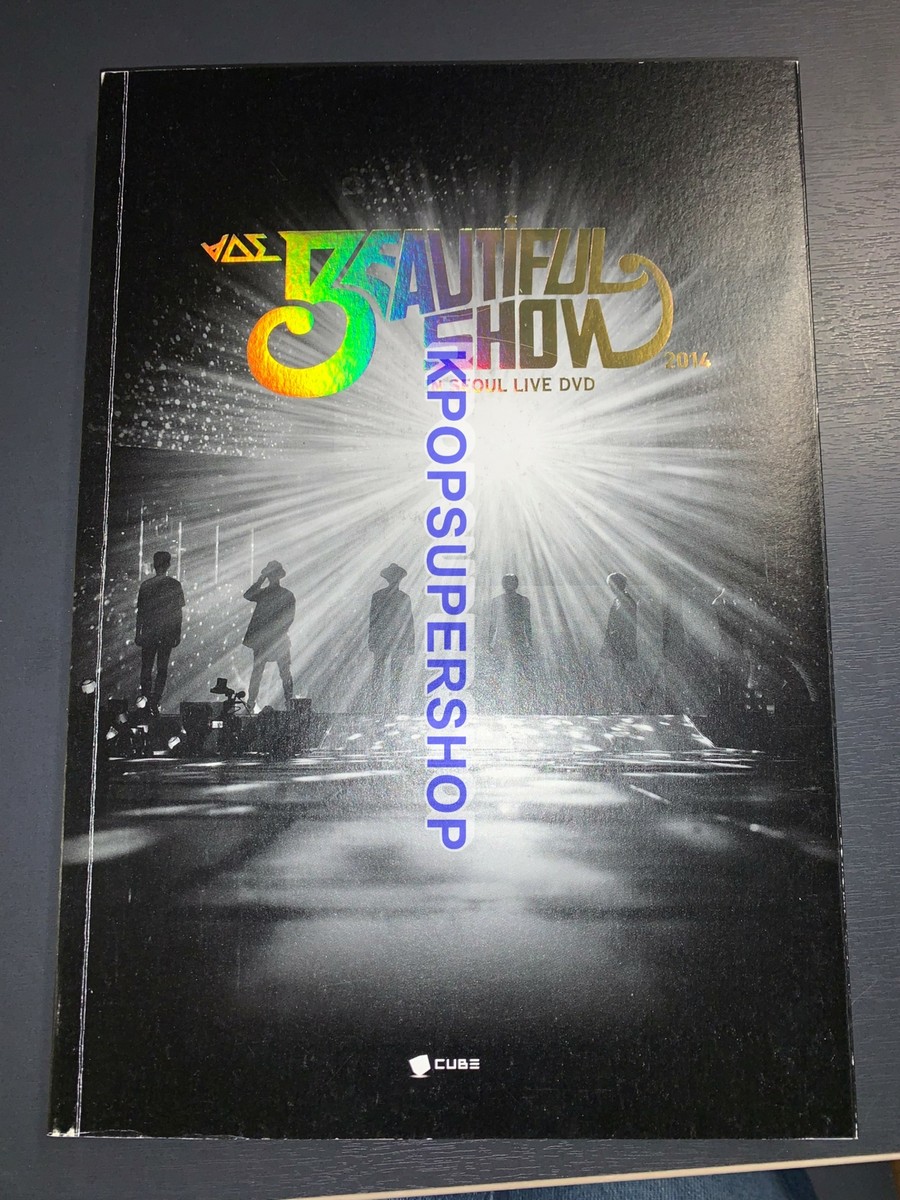 BEAST 2014 Beautiful Show in Seoul 2 DVD Photobook B2ST No