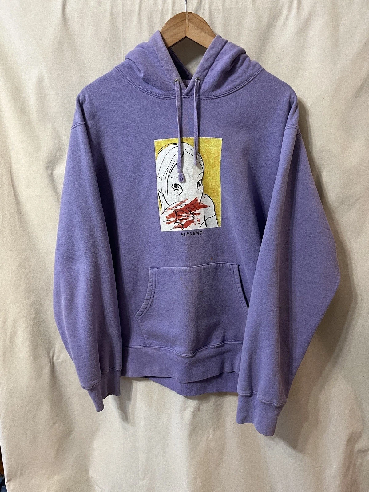 Sweat à capuche Supreme Made in Canada années 00 violet 