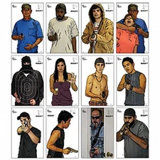 NTC Full Color Target Sampler [22-1/2" x 35"] (12 pack), Photo-Situational