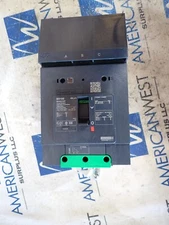 New Take Out Square D BDA34100Y 100 amp Powerpact 480v I line Circuit Breaker