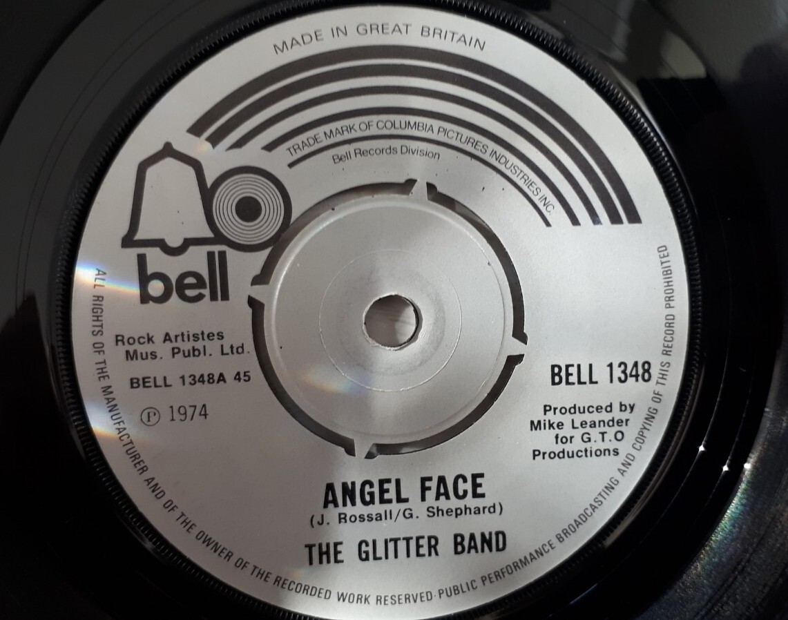 Angel Face Glitter Band 7" Vinyl Single In VGC eBay