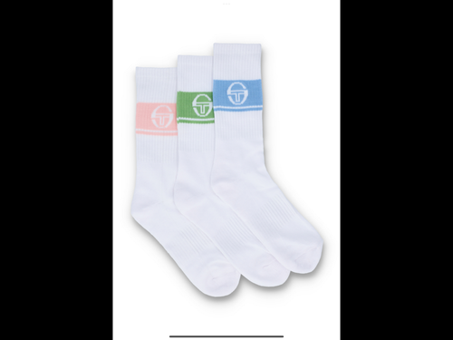 Sergio Tacchini/John McEnroe 3 x Paar weiße Tennissocken - 2 x Optionen. - Bild 16 von 20