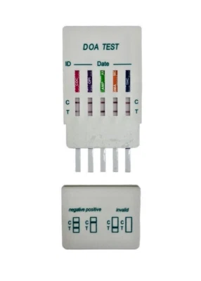 DIAGNOS *CLEARANCE* - 5 in 1 Drug Testing Kit (THC, COC, AMP, OPI, MDMA) - Exp 07/25