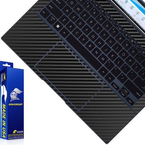 ArmorSuit Asus Zenbook 14 Q409ZA (2022) Lid / Palmrest and Full Carbon Skins - 第 14/16 張圖片