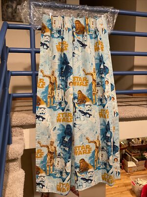 1970s Vintage Star Wars Curtains 4 Panels | eBay