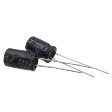 20PCS NEW 50V 220uF Electrolytic Capacitor 105 C 8x12mm NEW K98