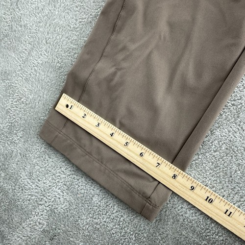 Patagonia Womens Khaki Size 10 Straight Leg Pants 88% Polyester 12% 5425 - Picture 7 of 9