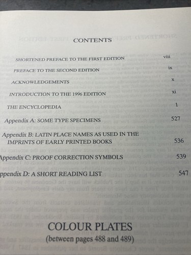ENCYCLOPEDIA OF THE BOOK By Geoffrey Ashall Glaister HC DJ B49 - Picture 7 of 13