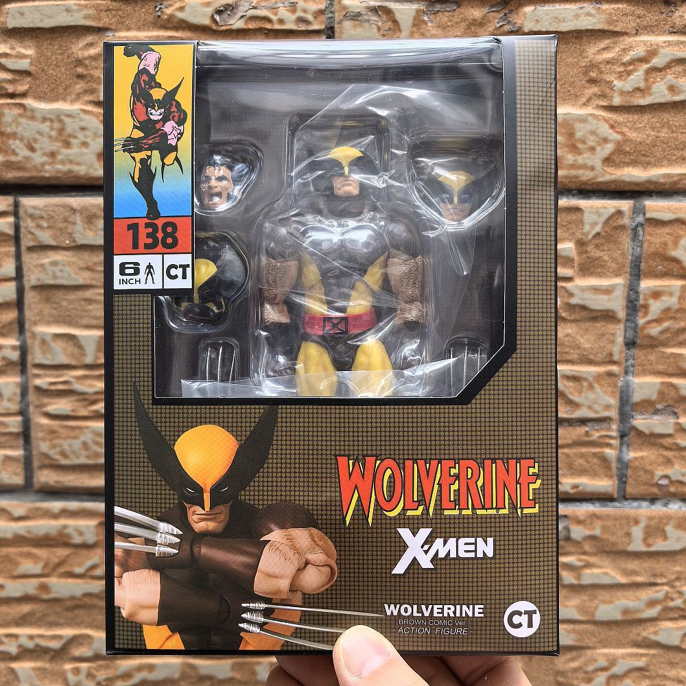 MARVEL Wolverine ウルヴァリン BROWN COMIC Ver. Hono Studio HS-03 Marvel Comics Wolverine 1/6 Brown Suit Ver