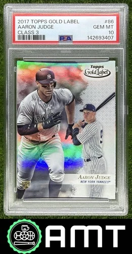 Aaron Judge 2017 Topps Aaron Judge #86 Gold
