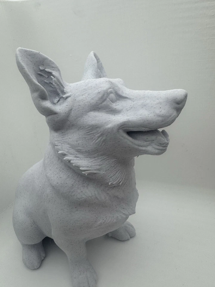 Статуэтка собаки корги милый домашний декор 6,5 дюйма пемброк валлийский корги фигурка акцент искусство - Изображение 3 из 4