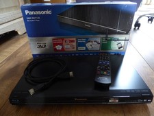 Panasonic DMP-BDT120 3D Blu-ray Player with Remote, HDMI & Power Leads - Boxed