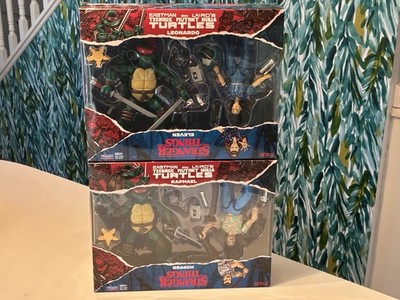 Stranger Things TMNT Action Figure Lot Hopper Eleven Raphael Leonardo NEW
