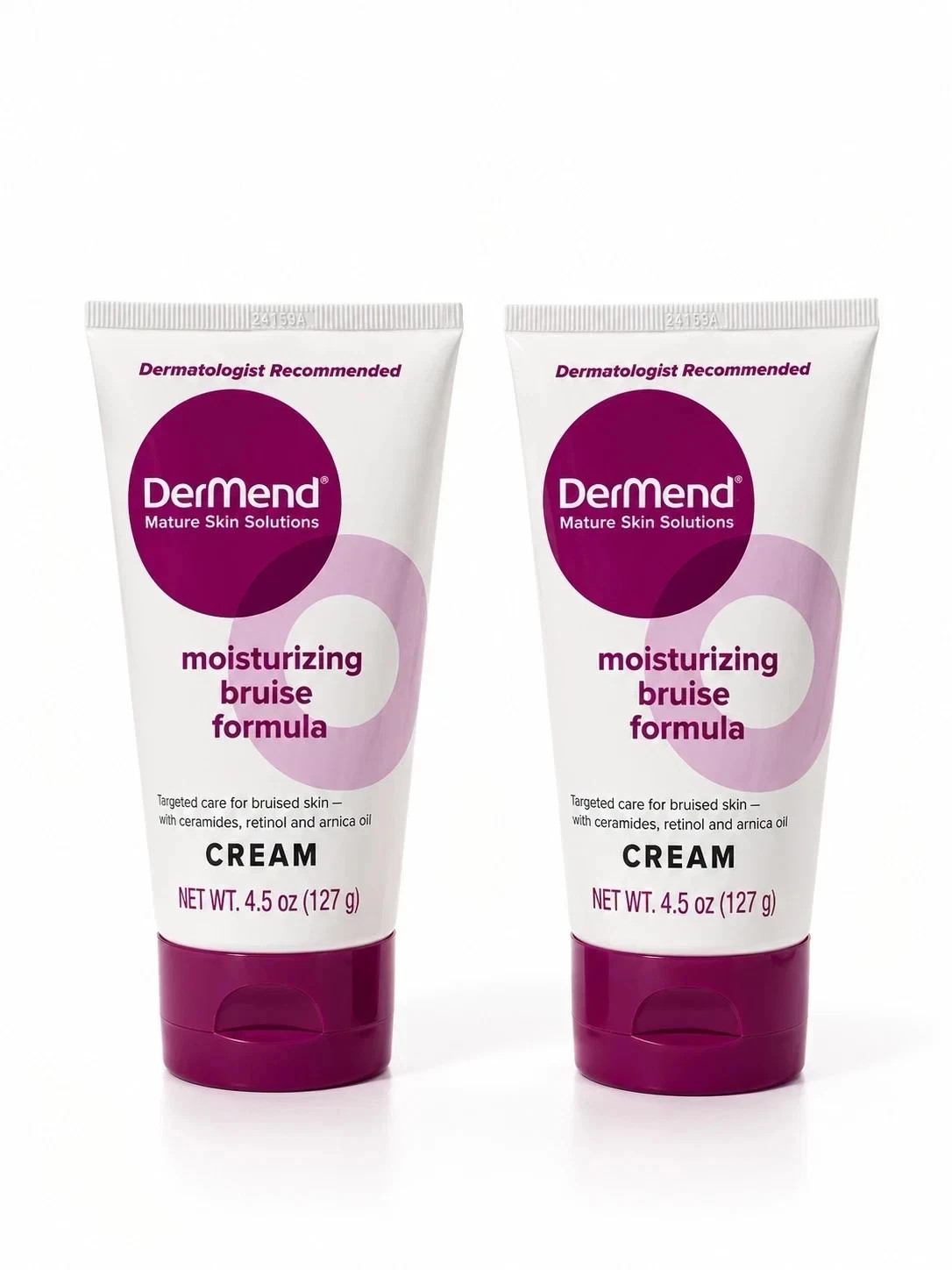 Dermend Moisturizing Bruise Formula Cream 4.5 Oz *2 PACK *  FREE SHIPPING