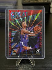 2019-20 Panini Donruss Great X-Pectations RC Cameron Johnson Holo Red Laser /99