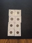 8 Beautiful VF + 1900s Indian Head Pennies.  Incredible Liberty Detail!