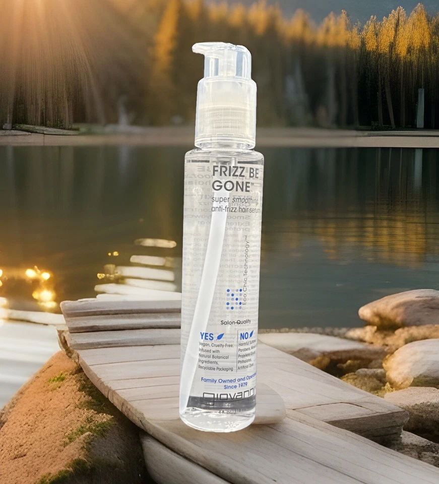 Suero capilar GIOVANNI Frizz Be Gone 4 oz | Anti-frizz | Suavizante | VEGANO | ¡¡NUEVO!!! Foto 3 de 4