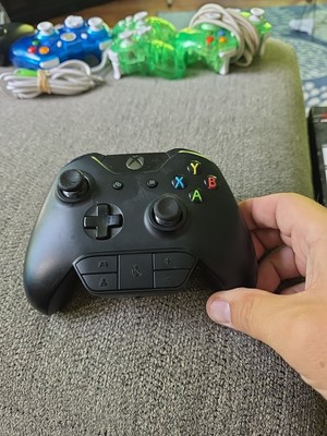 Microsoft Xbox One Wireless Controller Black 1537 No Drift