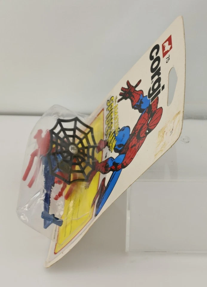 Corgi Spiderman #75 Helicopter 1978 Mettoy MOC Near Mint Marvel Diecast Vintage - Image 3 of 4