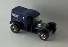 Vintage Original Hot Wheels  Police 1969 Paddy Wagon Dark Blue