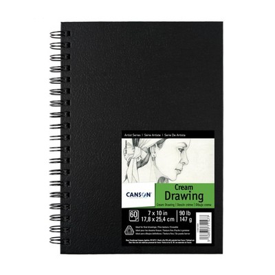 Artist Series Field Drawing Book for Pencil, Pen and Felt Tip Pens, Side Wire...