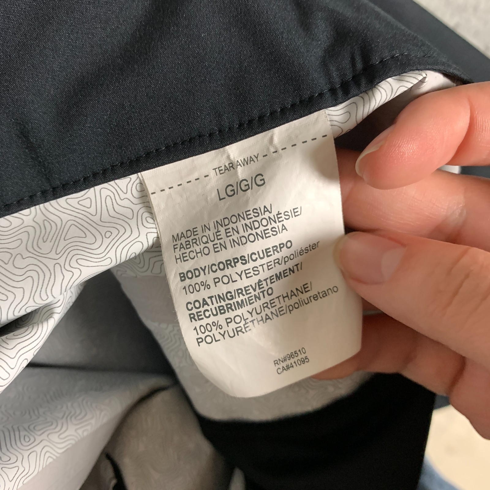 Under Armour Storm Rain Pants Men's Large L Black Loose Fit Waterproof Utah Utes thumbnail 6