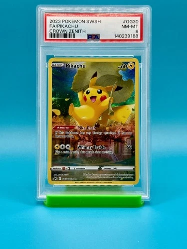 PSA 8 - 2023 Pokemon SWSH Crown Zenith Pikachu #GG30