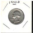 1953-D  WASHINGTON SILVER QUARTER