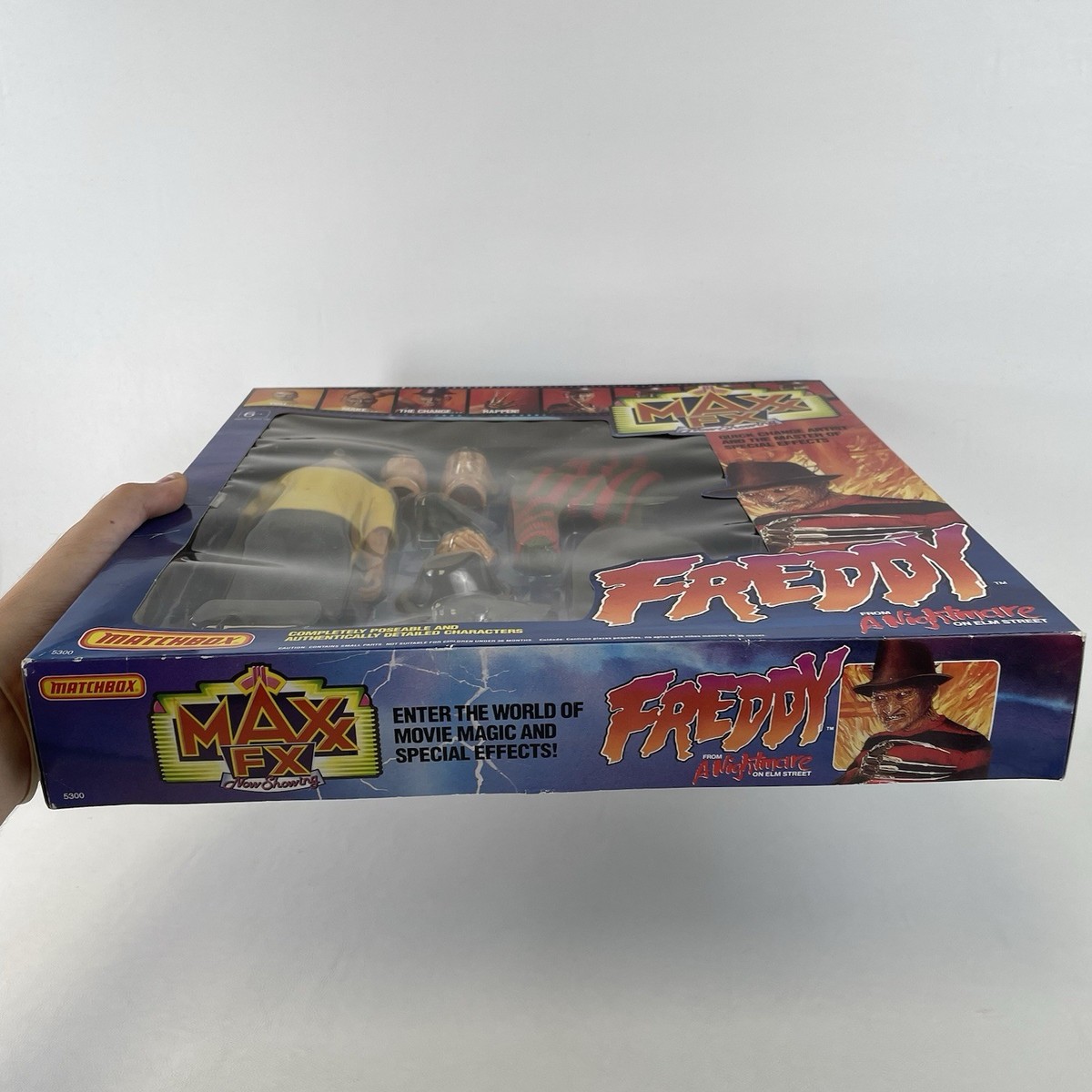 1989 Maxx FX Freddy Krueger Figure Nightmare on Elm Street