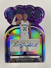 2022-23 Crown Royale EJ Liddell Purple Rookie Auto Autograph RC /25
