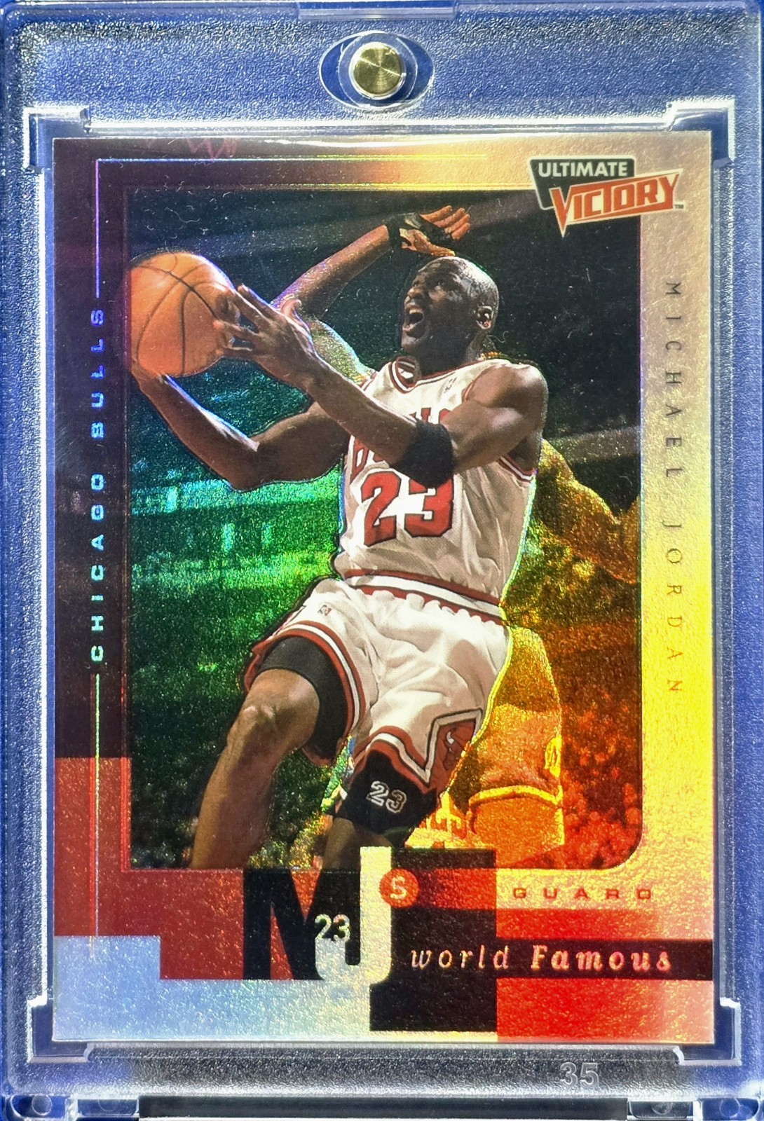 Michael Jordan 1999-00 Upper Deck Ultimate Victory MJ's WORLD FAMOUS #1💎