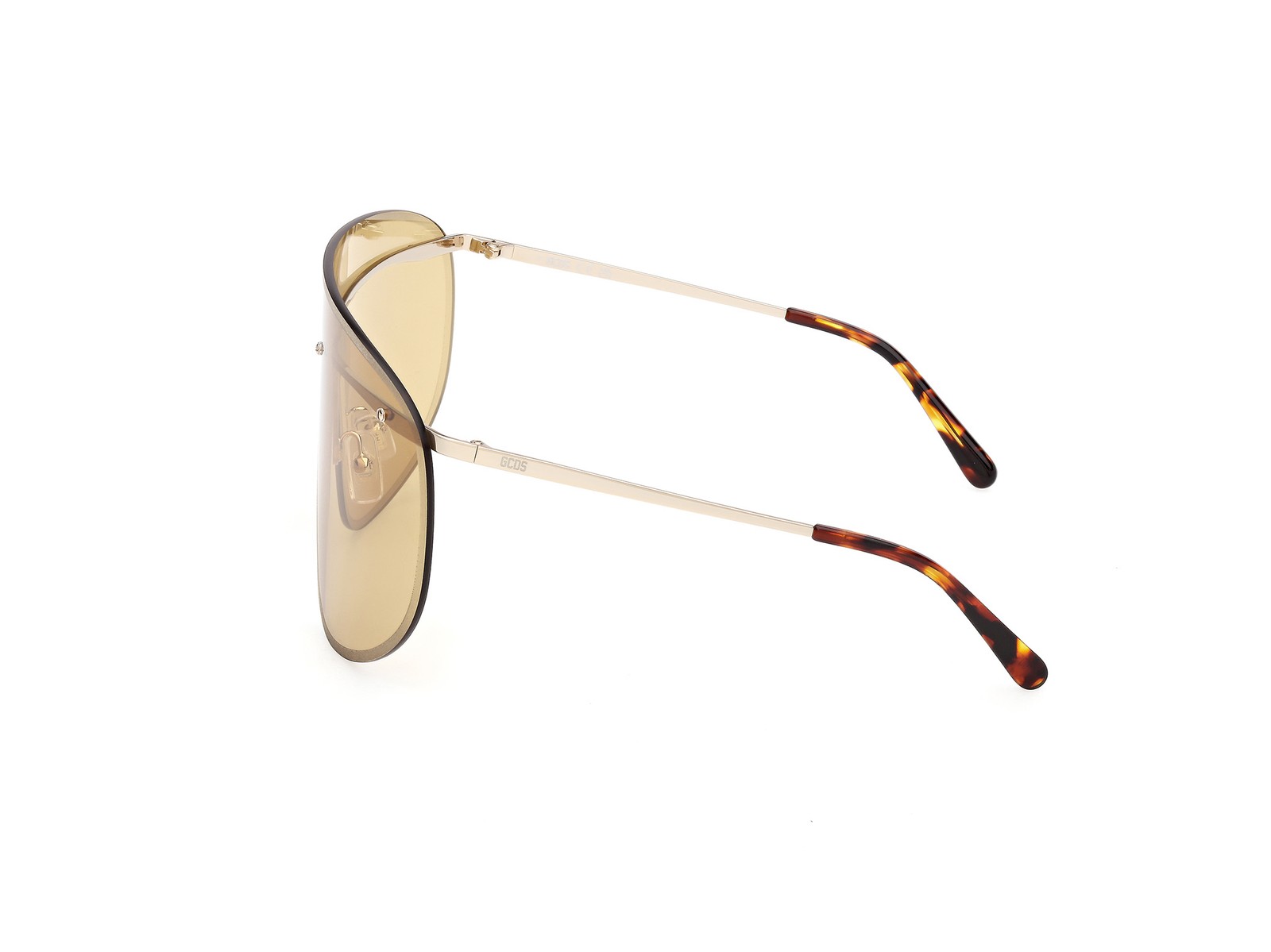 GCDS GD0072 32J  pale gold 00/0/125 Unisex Sunglasses