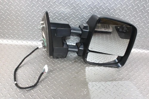 17-18 Titan Black Cap Passenger Right RH Power Door Mirror Blind Spot OEM OE WTY