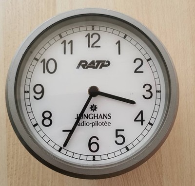 Rarität! Junghans MEGA, RATP  ''Metro'' Uhr, Vorserie, aus  Sammlungsauflösung