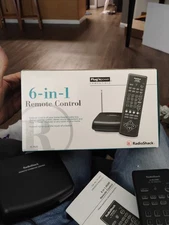 Genuine Radio Shack (15-1925) 6-In-1 IR / RF Universal Remote Control