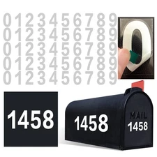 2 inch Mailbox Numbers for Outside 50 PCS Reflective Number Stickers with Stick
