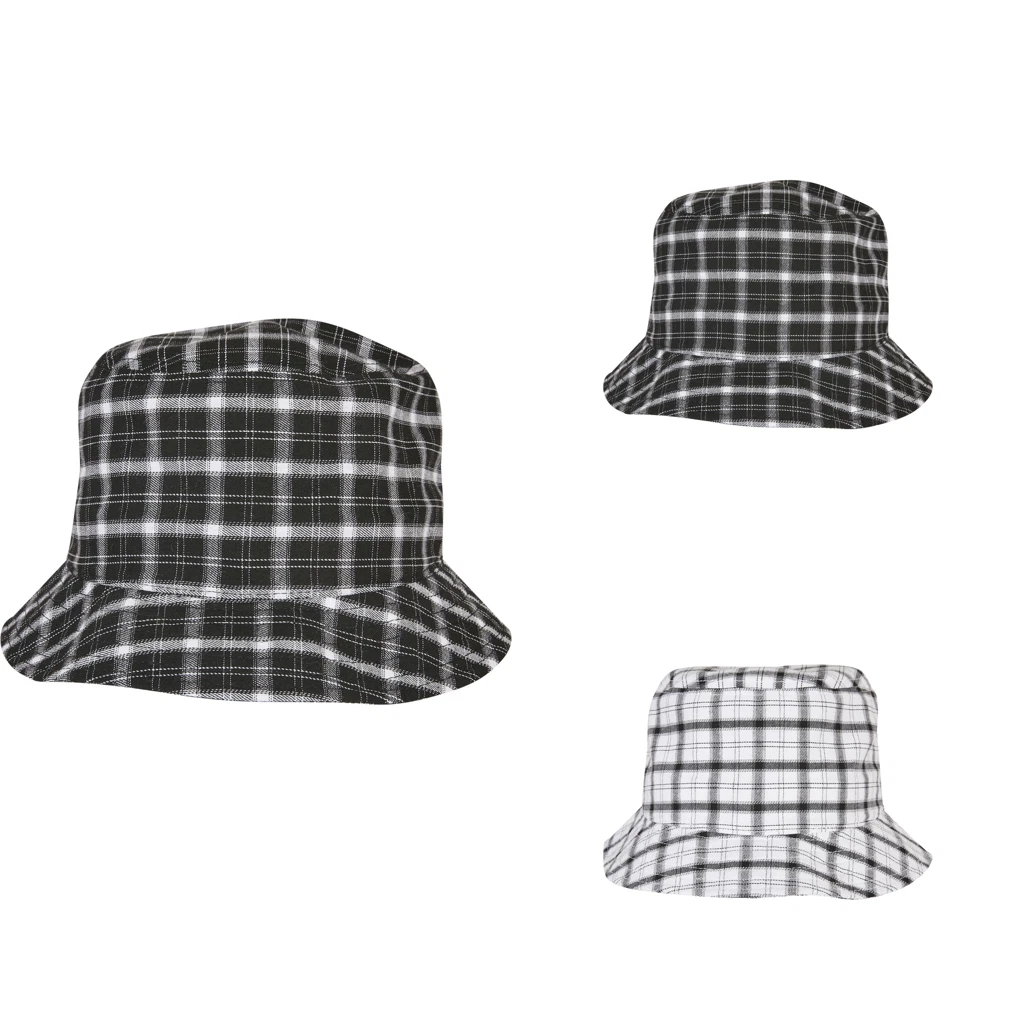 Flexfit by Yupoong Check bucket hat (5003C) - Circumferential brim