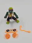 Vintage TMNT Rock N Rollin’ Ninja Turtles – Rappin’ Mike 1991  Near Complete