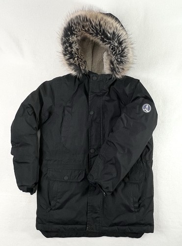 Lands’ End Kids Large Expedition Winter Parka Waterproof Duck Down.   H