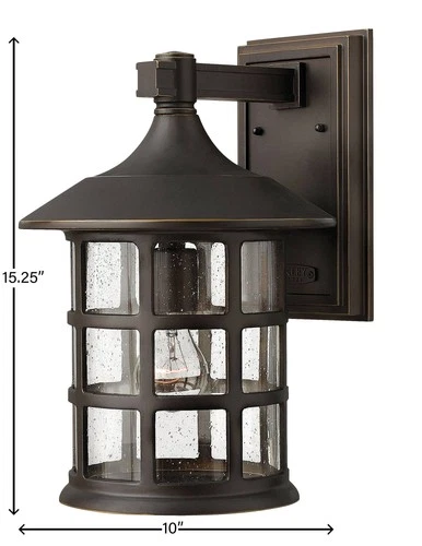 Hinkley Freeport 15 1/4" High Bronze Outdoor Wall Light - Picture 10 of 10