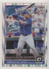 2018 Panini Donruss Optic Rated Rookie Shock Prizm Cameron Gallagher #64 0l0m