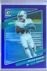 2021 Donruss Optic Myles Gaskin Purple /50 #61 Dolphins