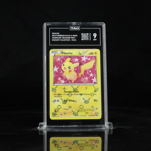 Pikachu graded TAG 9 for sale on eBay