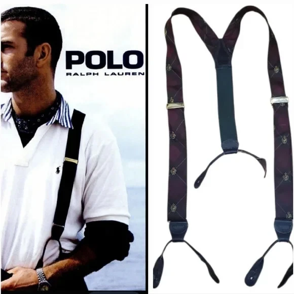 Polo Ralph Lauren Multicolor Suspenders for Men for sale | eBay