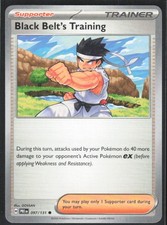 black belts training pokemon card 220/193}Black Belt's Training
