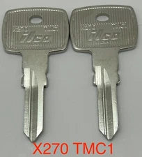 2 Key Blanks Husqvarna 701 Enduro Supermoto TR650 TR 650 TR650 Strada Terra Moto